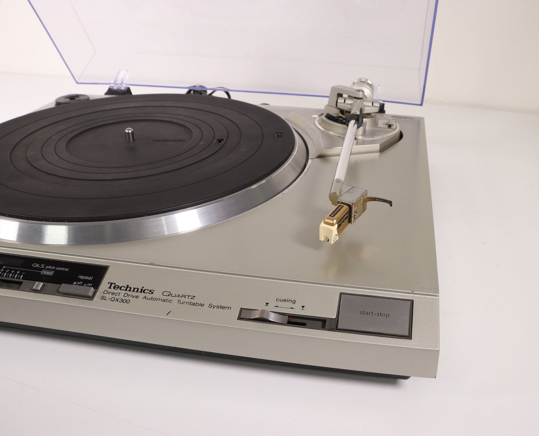 Technics SLQX300 Direct Drive Automatic Turntable Pitch Adjustment Re