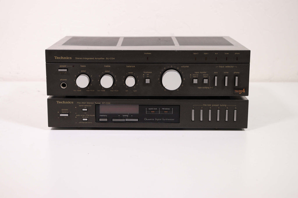 Technics SU-C04 ST-C04 Stereo Integrated Amplifier AM FM Tuner