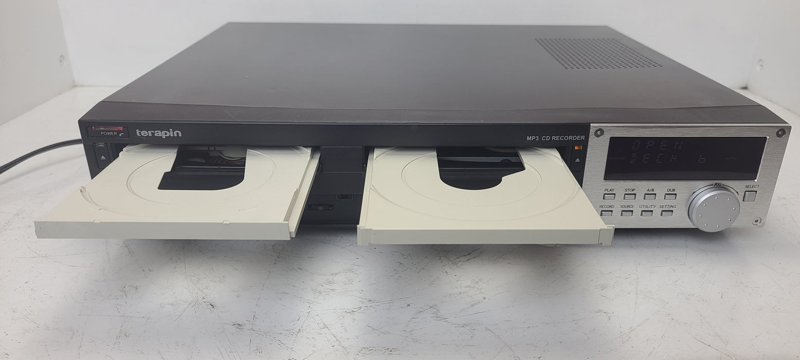 TeraPin MCR-TX3300 CD Recorder Player Dual Tray High Speed Dubbing-Electronics-SpenCertified-refurbished-vintage-electonics