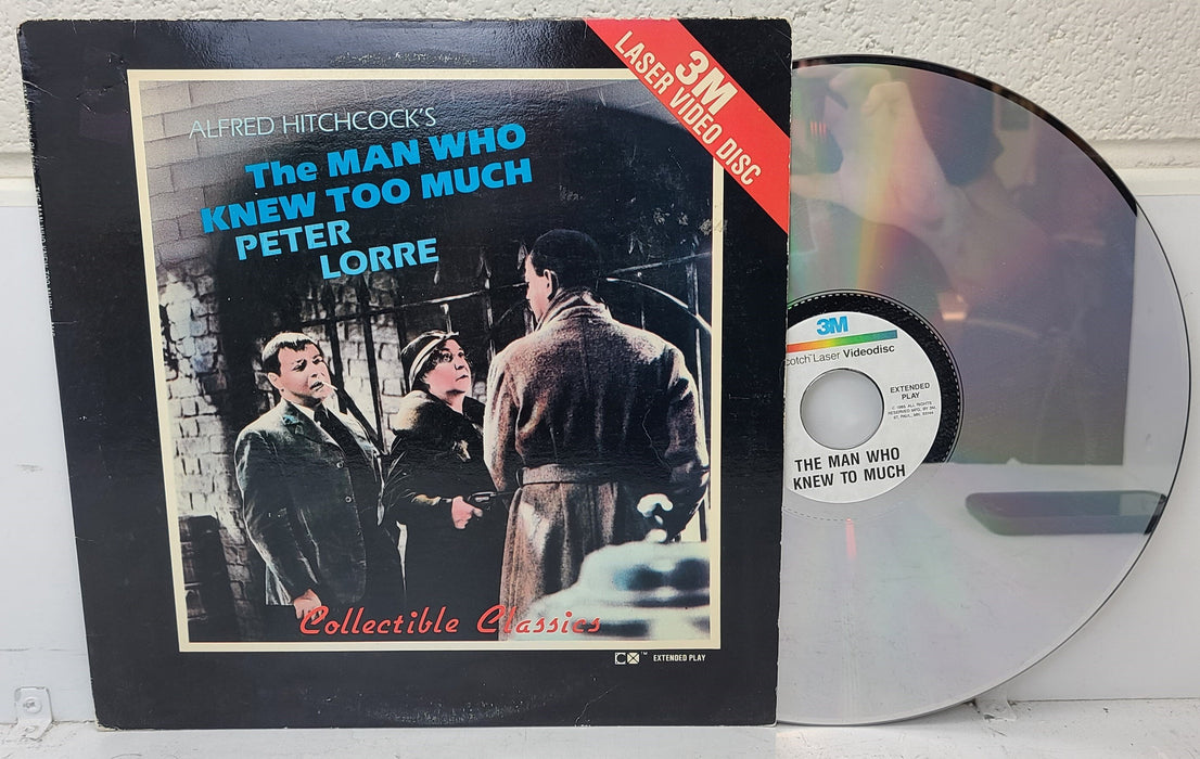 The Man Who Knew Too Much LaserDisc Movie-Electronics-SpenCertified-refurbished-vintage-electonics