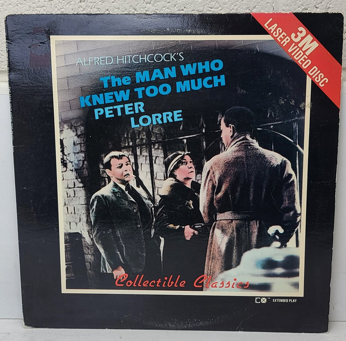 The Man Who Knew Too Much LaserDisc Movie-Electronics-SpenCertified-refurbished-vintage-electonics