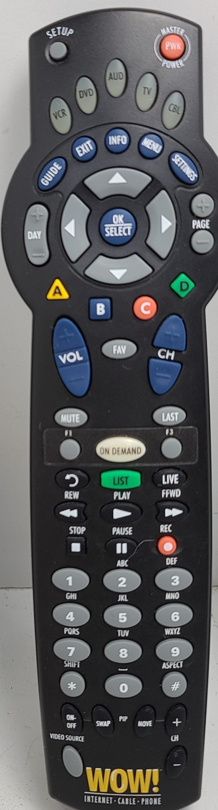 Time Warner Cable - 1056B01-L Universal Remote Control — SpenCertified