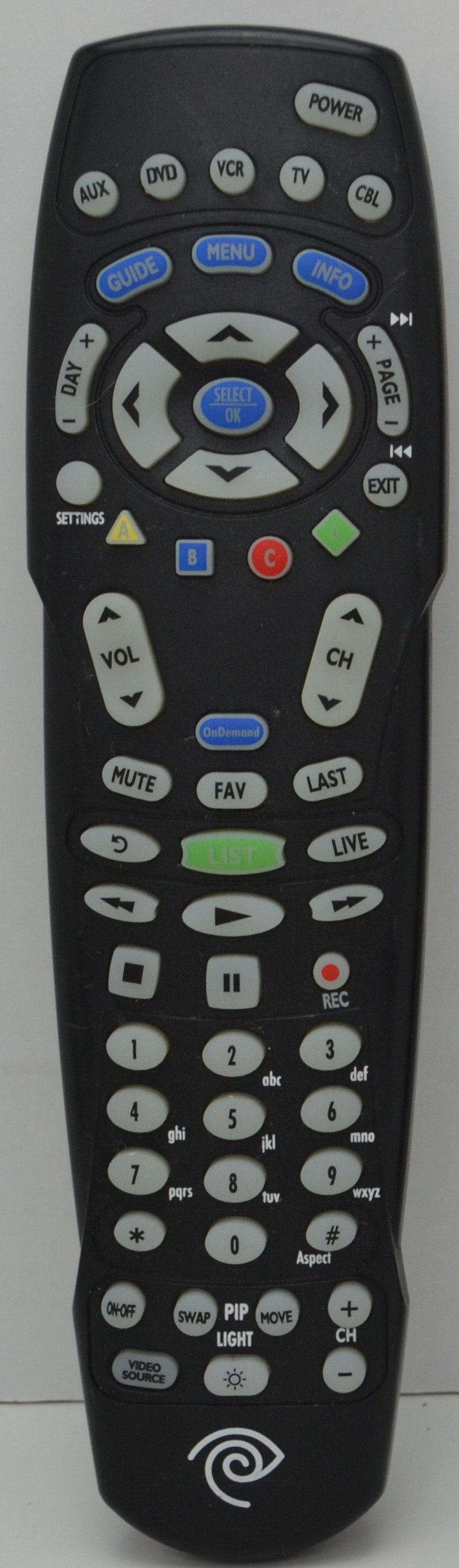 Time Warner Cable RC122 Remote Control for Cable Television — SpenCertified
