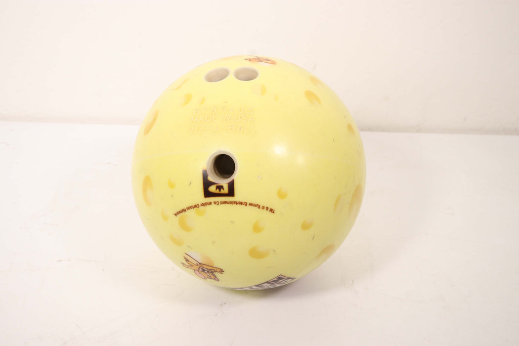 Tom & Jerry Bowling Ball Yellow BPB5405 VIZ-A-BALL 15.8 Pounds (RARE)-Bowling Balls-SpenCertified-vintage-refurbished-electronics