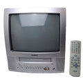 Toshiba Color TV VCR VHS Player Combination Television MV13P3