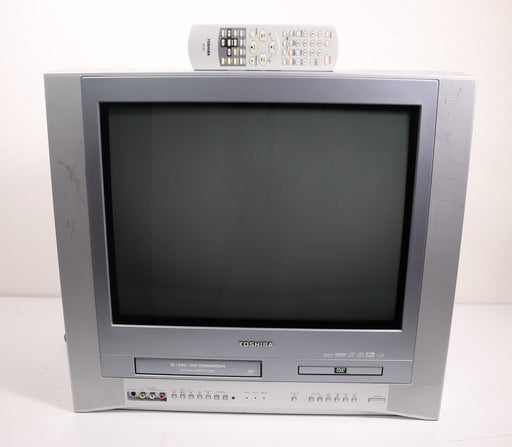 Toshiba MW20FM1 20 Inch DVD VCR TV Combination System Vintage Tube Television-VCRs-SpenCertified-vintage-refurbished-electronics