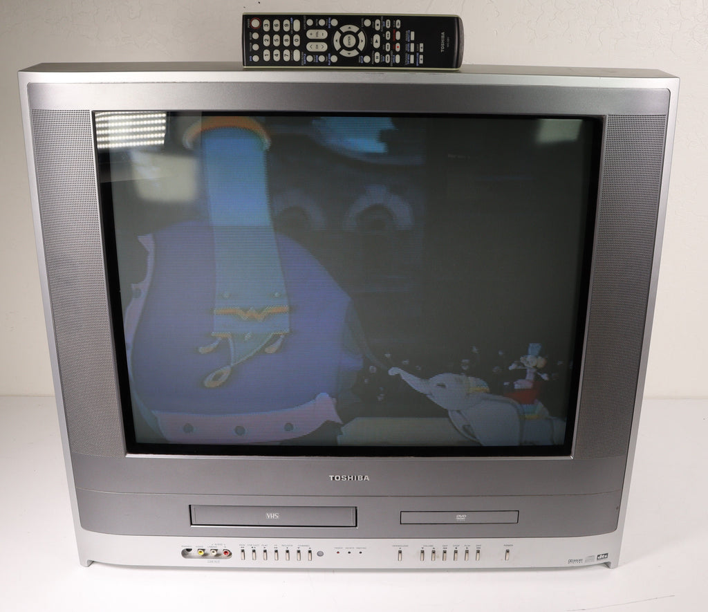 Toshiba VHS And DVD Player Combo Crt Tv, 40% OFF