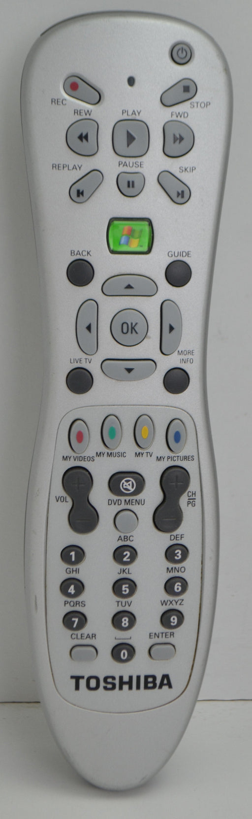 Toshiba RC1264105/00 3139 228 62581 Windows HP Media Remote Control-Remote-SpenCertified-refurbished-vintage-electonics