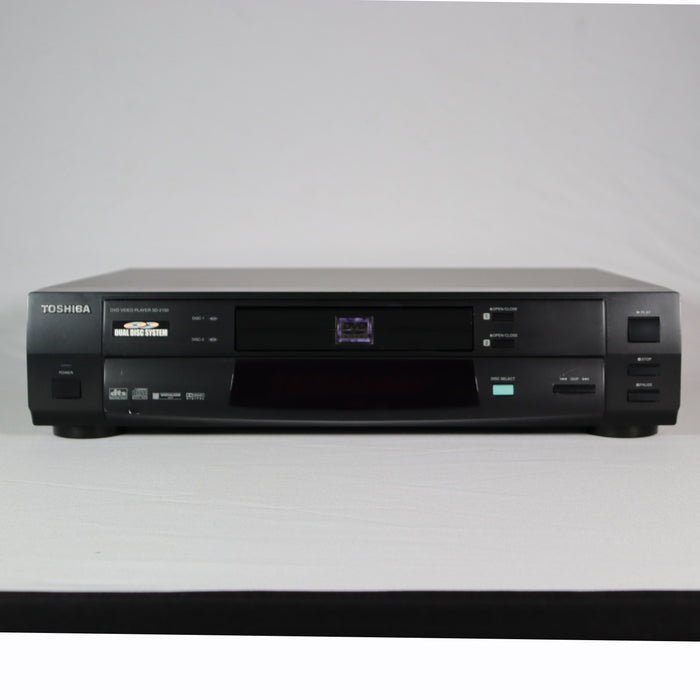 Toshiba SD-2150U Dual Disc DVD Player-Electronics-SpenCertified-refurbished-vintage-electonics