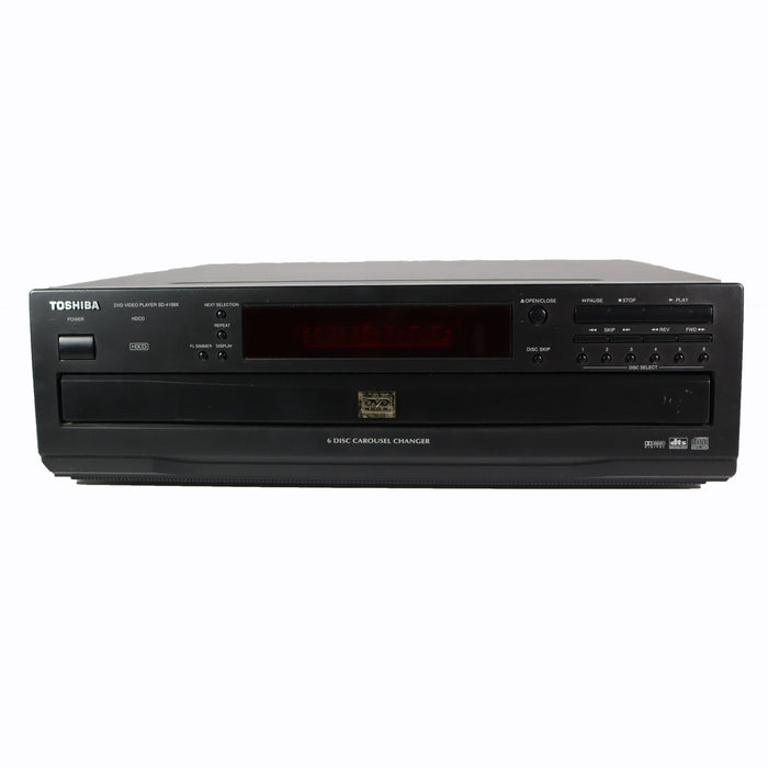 Toshiba SD-4109X 6-Disc Carousel DVD Changer-Electronics-SpenCertified-refurbished-vintage-electonics