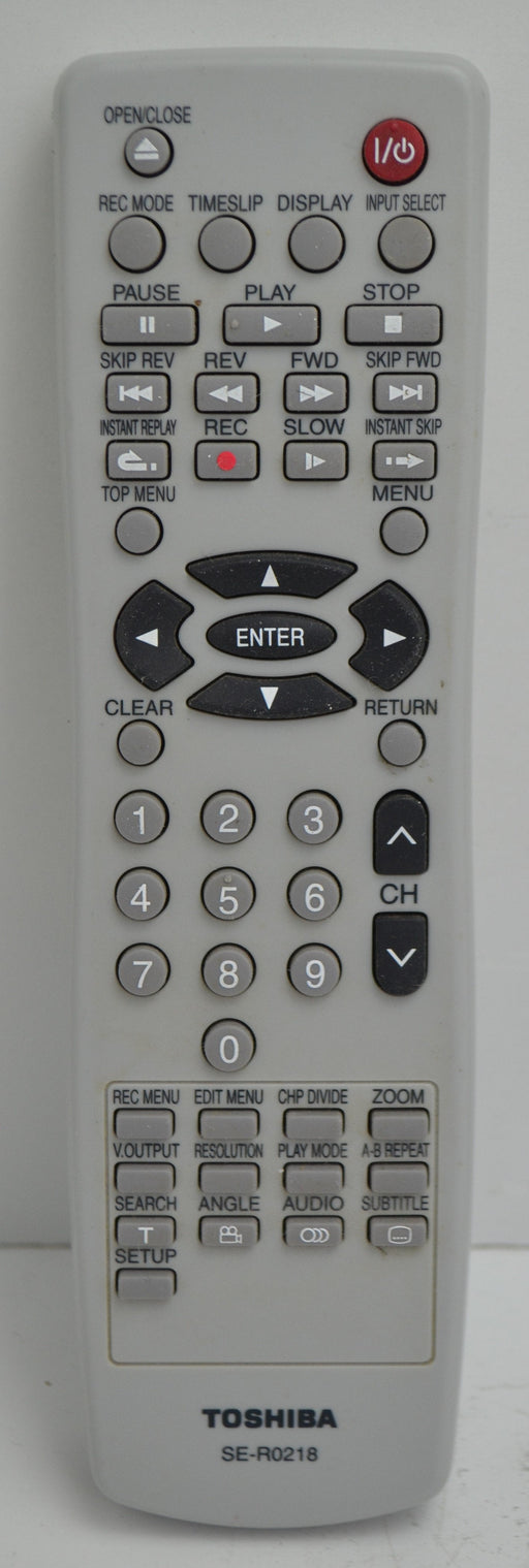 Toshiba - SE-R0218 - DVD Player - Remote Control-Remote-SpenCertified-refurbished-vintage-electonics