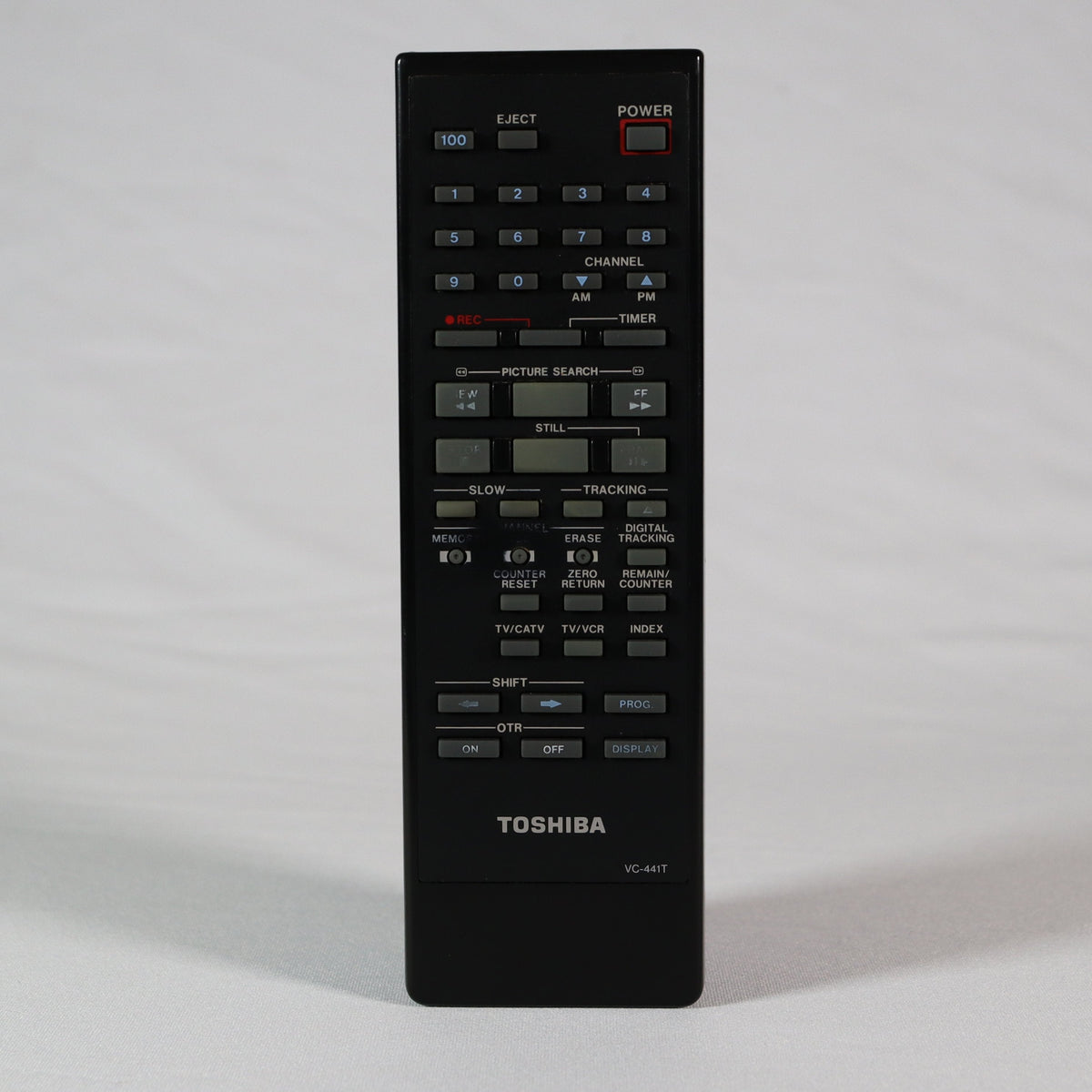 Toshiba VC-441T Remote Control for VCR M222 — SpenCertified