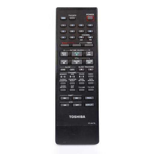 Toshiba VC-641TA Remote Control for VCR Model M-641-Remote-SpenCertified-refurbished-vintage-electonics
