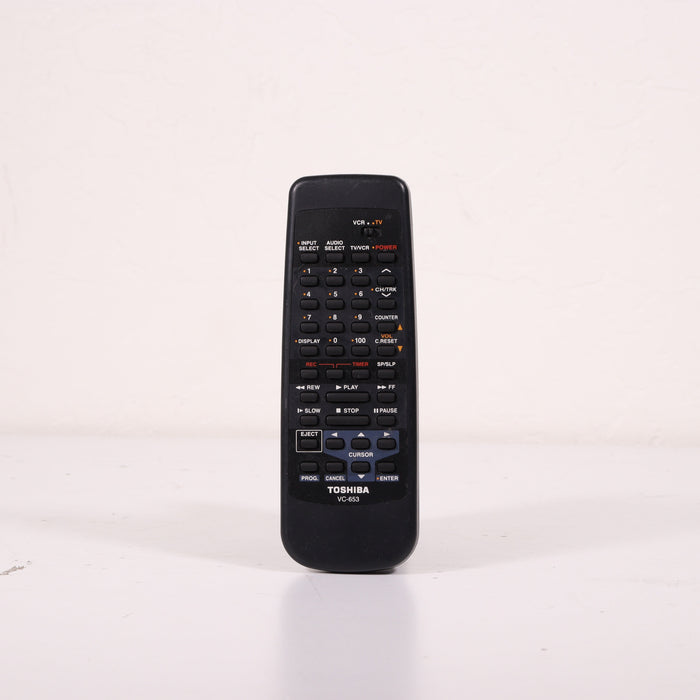 Toshiba VC-653 Remote for M653-Remote Controls-SpenCertified-vintage-refurbished-electronics