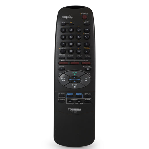 Toshiba VC-672T TV / Television and VCR / VHS Player Remote Control-Remote-SpenCertified-refurbished-vintage-electonics