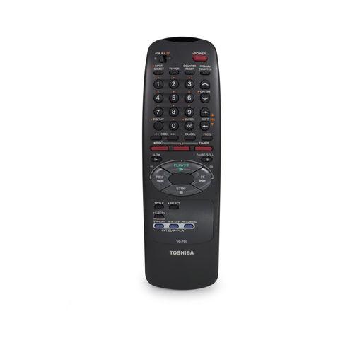 Toshiba VC-751 VCR Remote Control for Model M-751-Remote-SpenCertified-refurbished-vintage-electonics
