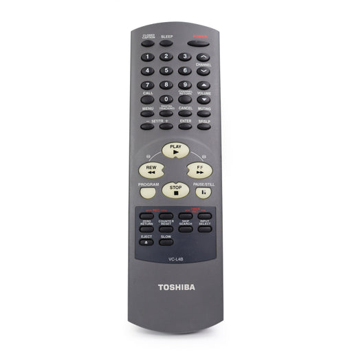 Toshiba - VC-L4B - VCR Player and TV / Television - Remote Control-Remote-SpenCertified-refurbished-vintage-electonics