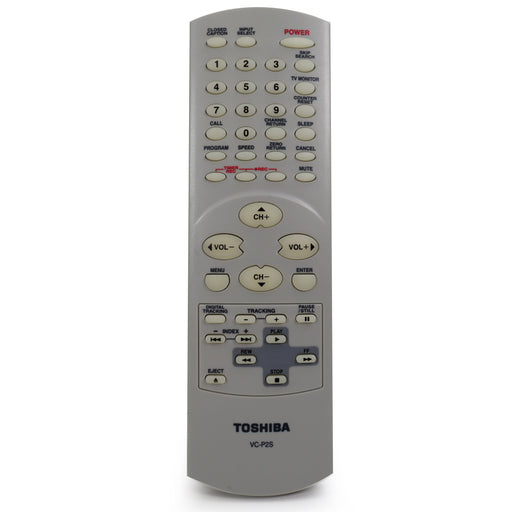Toshiba VC-P2S TV/VCR Remote Control for Model MV13P2-Remote-SpenCertified-refurbished-vintage-electonics