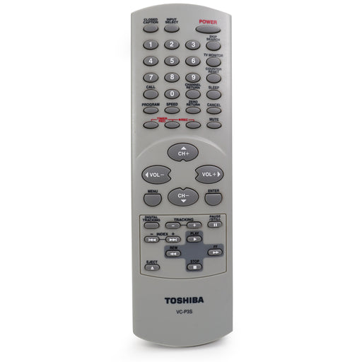 Toshiba VC-P3S VCR and TV / Television Remote Control For MV13P3-Remote-SpenCertified-refurbished-vintage-electonics
