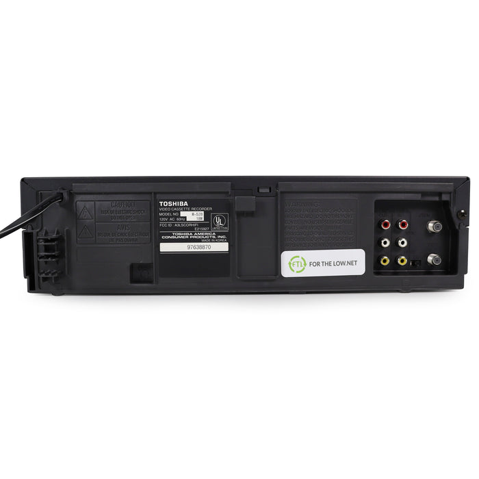 Toshiba VCR - W528 VCR/VHS Player/Recorder with Commercial Skip-Electronics-SpenCertified-refurbished-vintage-electonics