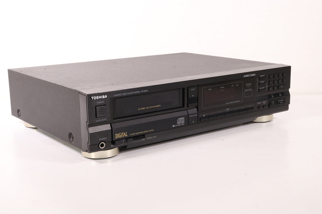 Toshiba XR-9058 7 Disc CD Player Changer Cartridge Style-CD Players & Recorders-SpenCertified-vintage-refurbished-electronics