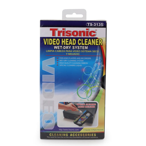 Trisonic TS-3135 Video Head Cleaner-Electronics-SpenCertified-1 Pack-refurbished-vintage-electonics