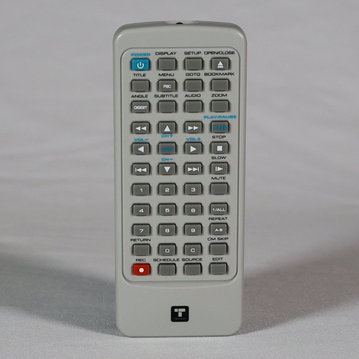 TruTech TT 1620 Remote Control for TruTech DVD Recorder Model 1620 ...