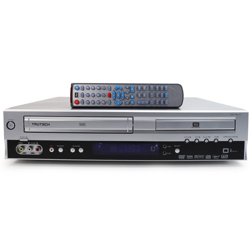 Trutech DRT-S810 VCR and DVD Recorder Combo Player with Front A / V Port-Electronics-SpenCertified-refurbished-vintage-electonics