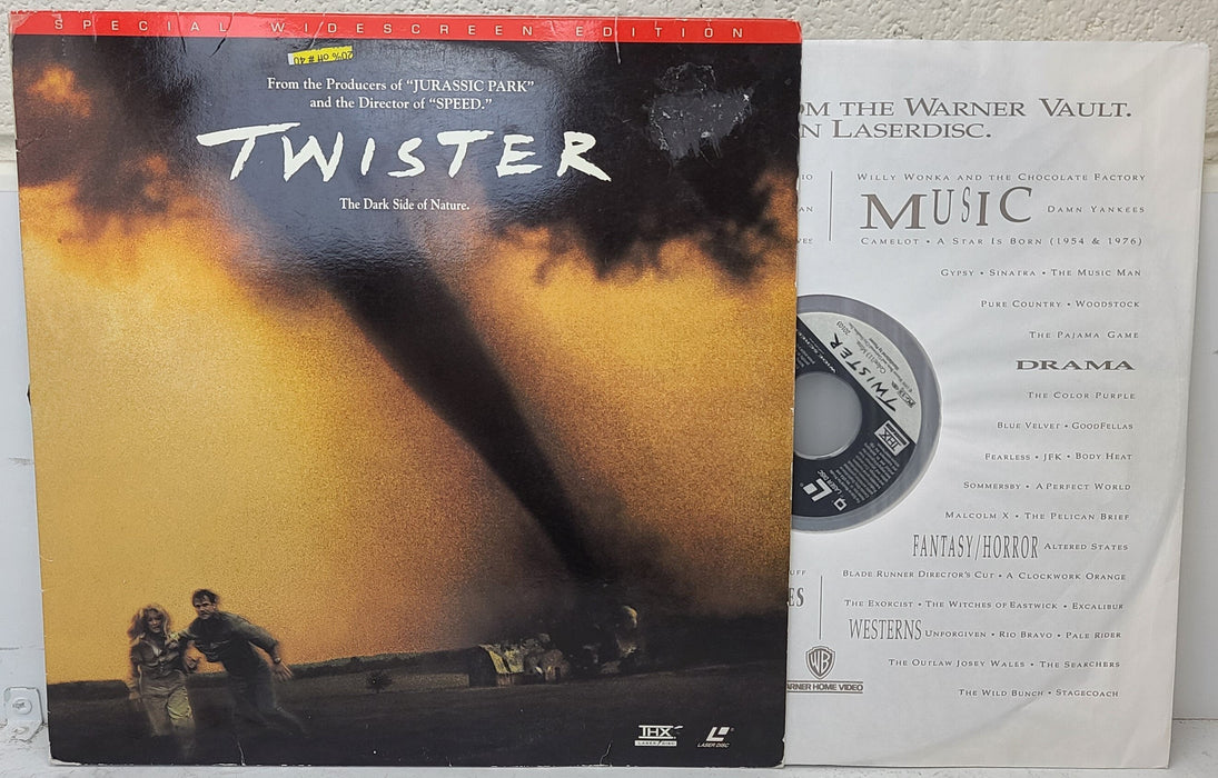 Twister LaserDisc Movie-Electronics-SpenCertified-refurbished-vintage-electonics