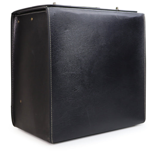 Vintage Black Leather Slide Projector Case-Electronics-SpenCertified-refurbished-vintage-electonics