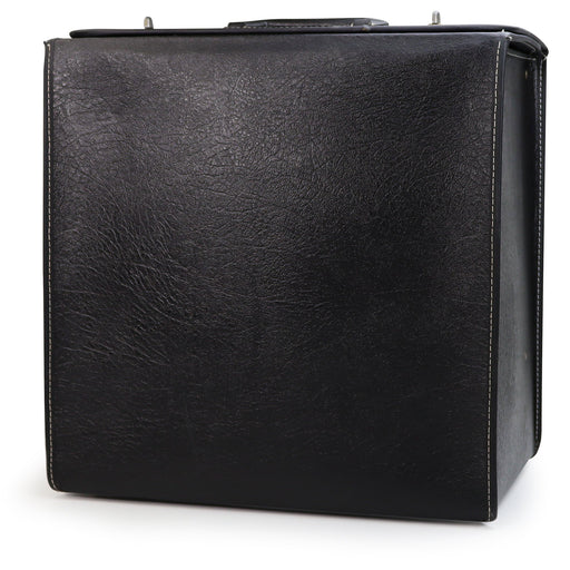 Vintage Black Leather Slide Projector Case-Electronics-SpenCertified-refurbished-vintage-electonics