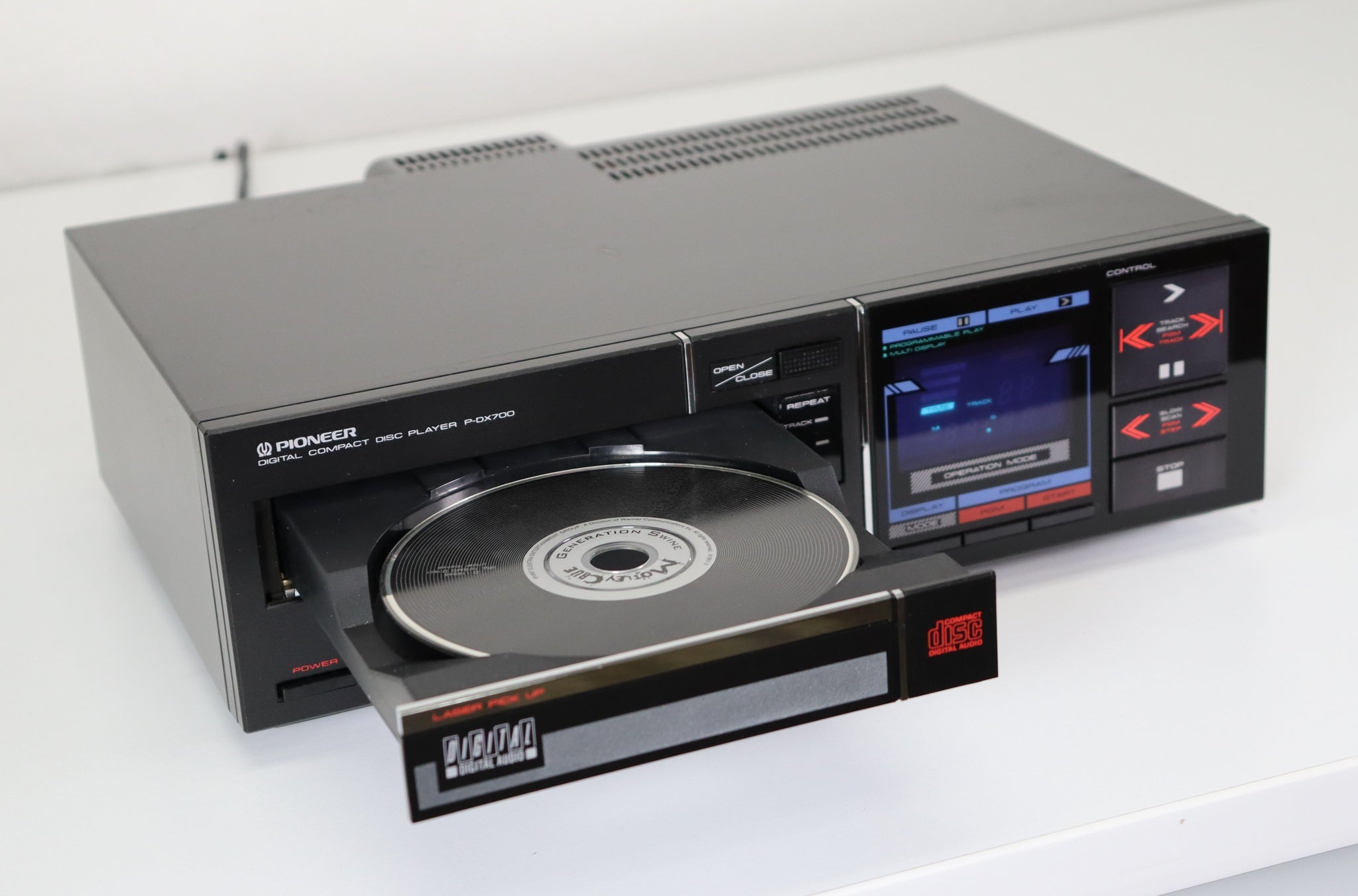 Vintage Pioneer P-DX700 Single Disc CD Player - One Of The First Pione