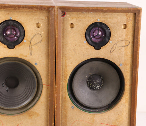 Wharfedale Super Linton Bookshelf Speaker Pair Purple Tweeter (Read Description)-Speakers-SpenCertified-vintage-refurbished-electronics