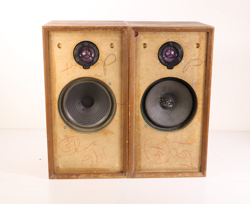 Wharfedale Super Linton Bookshelf Speaker Pair Purple Tweeter (Read Description)-Speakers-SpenCertified-vintage-refurbished-electronics