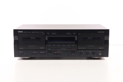 YAMAHA KX-W421 Natural Sound Dual Cassette Deck Player and Recorder-Cassette Players & Recorders-SpenCertified-vintage-refurbished-electronics
