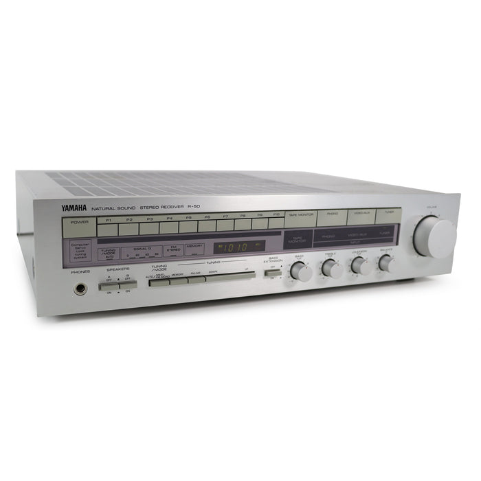 YAMAHA R-50 Natural Sound Stereo Receiver-Electronics-SpenCertified-refurbished-vintage-electonics