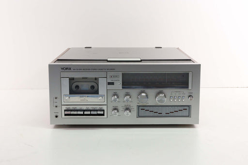 YORX M2455 AM/FM Stereo Receiver, Cassette Player Recorder, And Turntable (As Is)-Electronics-SpenCertified-vintage-refurbished-electronics