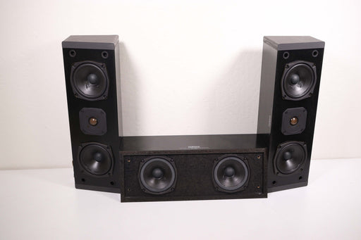 Yamaha 3 Channel Speaker System Minor Damages NS-C90 NS-C110-Speakers-SpenCertified-vintage-refurbished-electronics