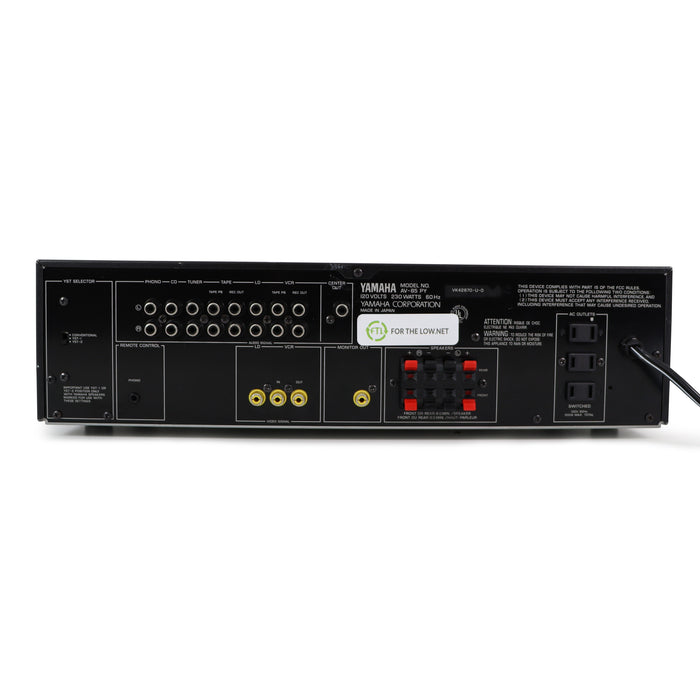 Yamaha AV-85 Natural Sound Stereo Audio Video Receiver-Electronics-SpenCertified-refurbished-vintage-electonics