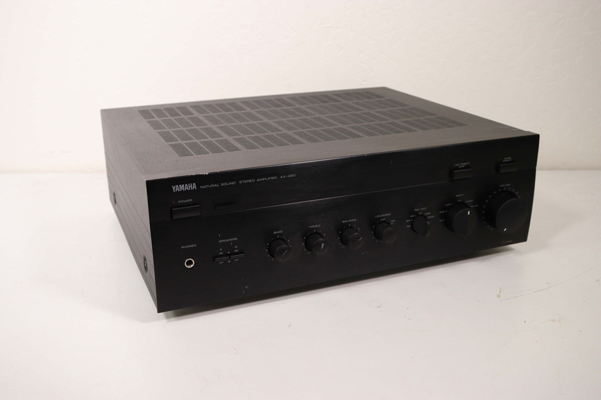 Yamaha AX-490 Natural Sound Stereo Amplifier Integrated Amp