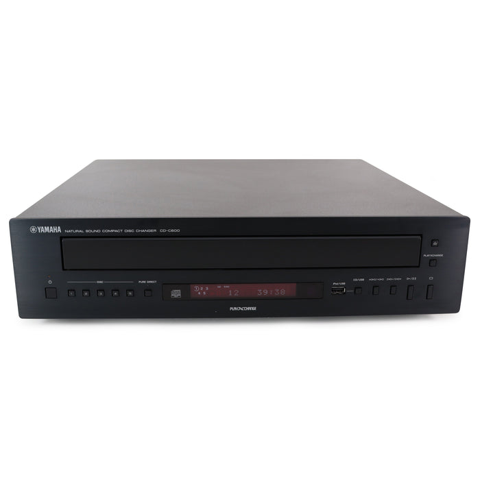 Yamaha CD-C600 5-Disc Carousel CD Changer-Electronics-SpenCertified-refurbished-vintage-electonics