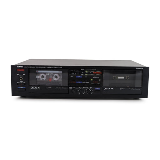 Yamaha K-30 Dual Deck Cassette Player-Electronics-SpenCertified-refurbished-vintage-electonics
