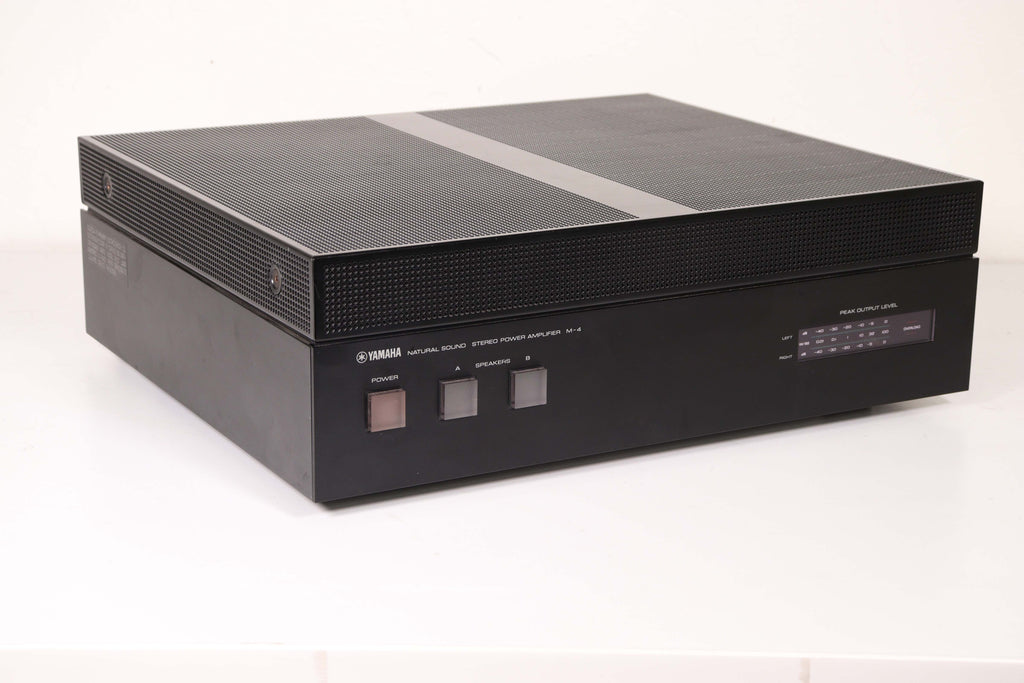 YAMAHA（NATURAL SOUND STEREO AMPLIFIER） Yamaha M-4 Power Amplifier Stereo Natural Sound 120 WPC into