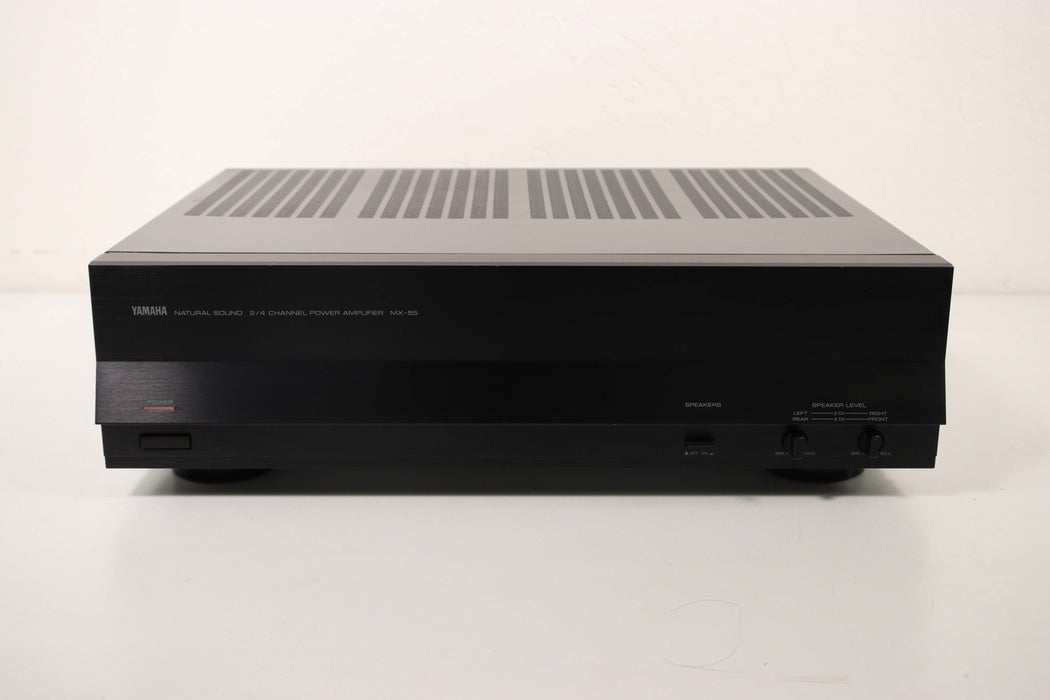 Yamaha MX-55 Natural Sound 2/4 Channel Power Amplifier Black-Power Amplifiers-SpenCertified-vintage-refurbished-electronics