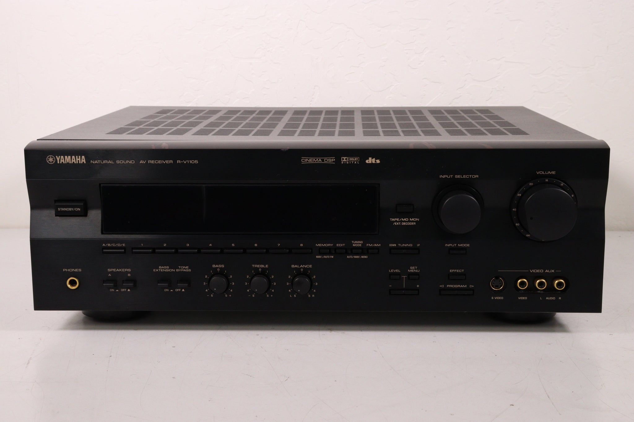 Yamaha RV1105 Receiver Audio/Video Phono Digital Optical SVideo AM/F