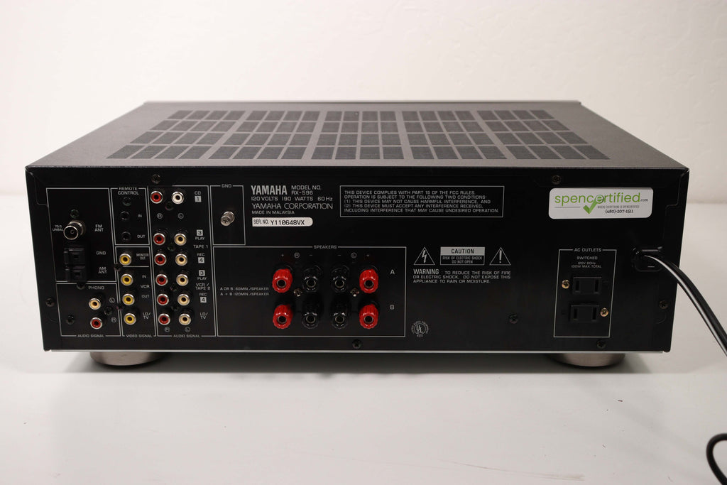 Yamaha Rx-596 Receiver Review – Yamaha RX-596 Receiver Review – TUGY