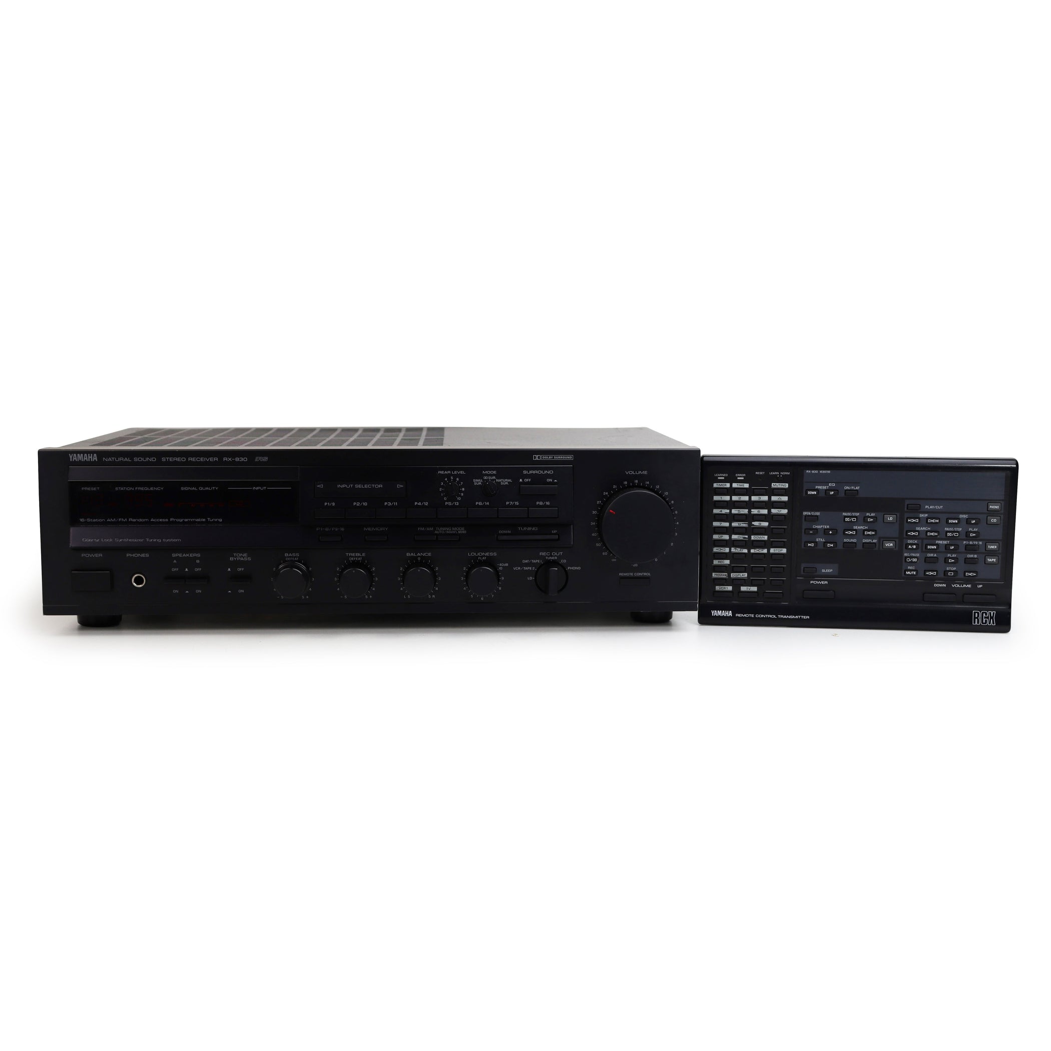 Yamaha RX-830 Natural Sound Stereo Receiver — SpenCertified