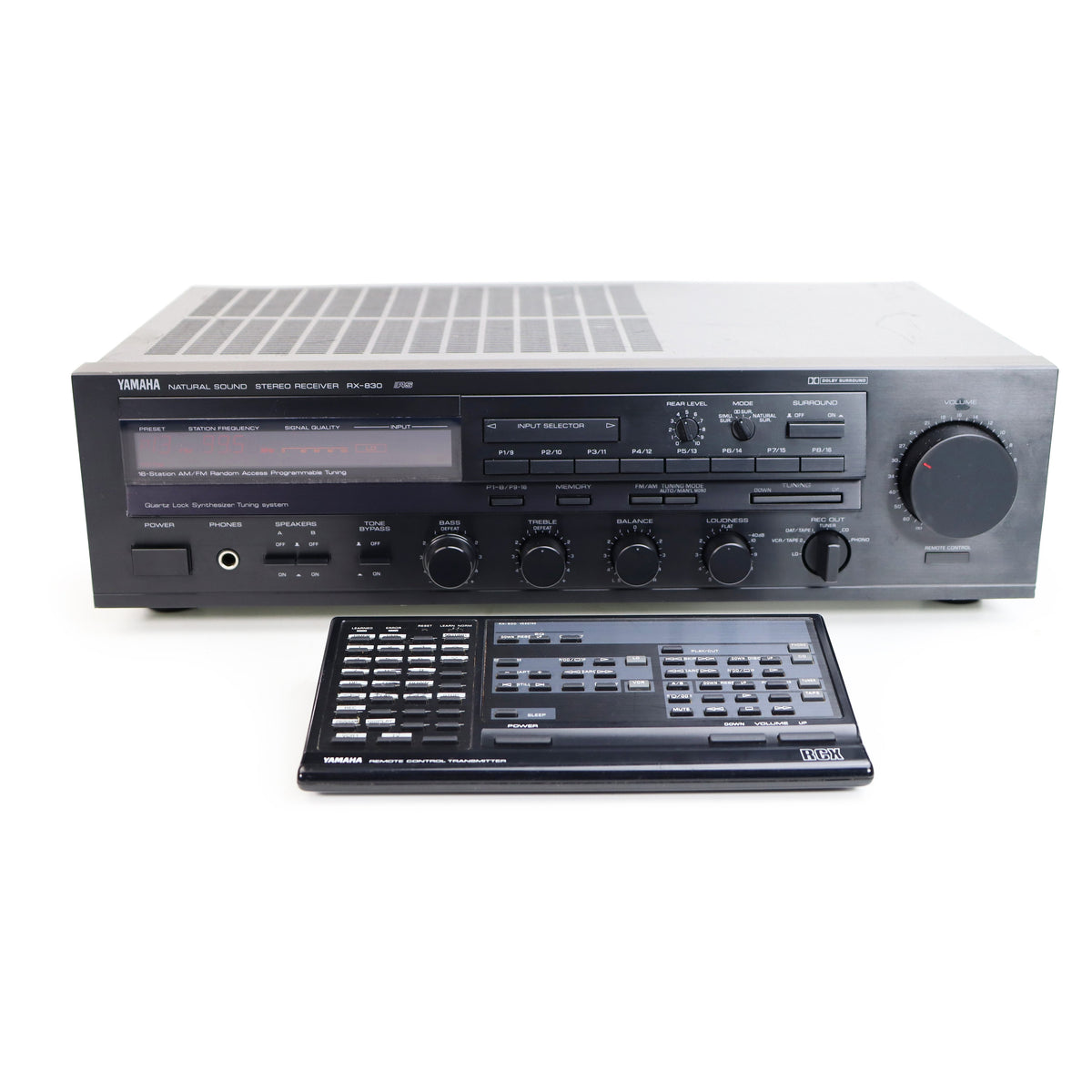 Yamaha RX-830 Natural Sound Stereo Receiver — SpenCertified