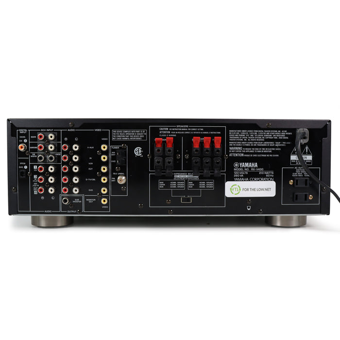 Yamaha RX-V430 Natural Sound Audio Video Receiver-Electronics-SpenCertified-refurbished-vintage-electonics