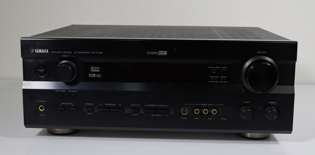 Yamaha RX-V740 Natural Sound AV Receiver Cinema DSP Digital (No